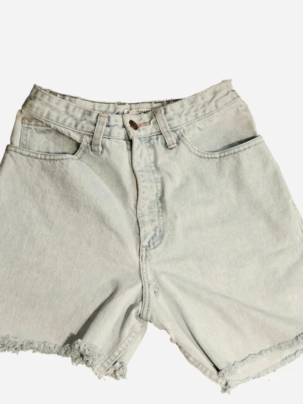 VINTAGE Guess Men's Light Blue Slim Jean Shorts Designed by Georges Marciano